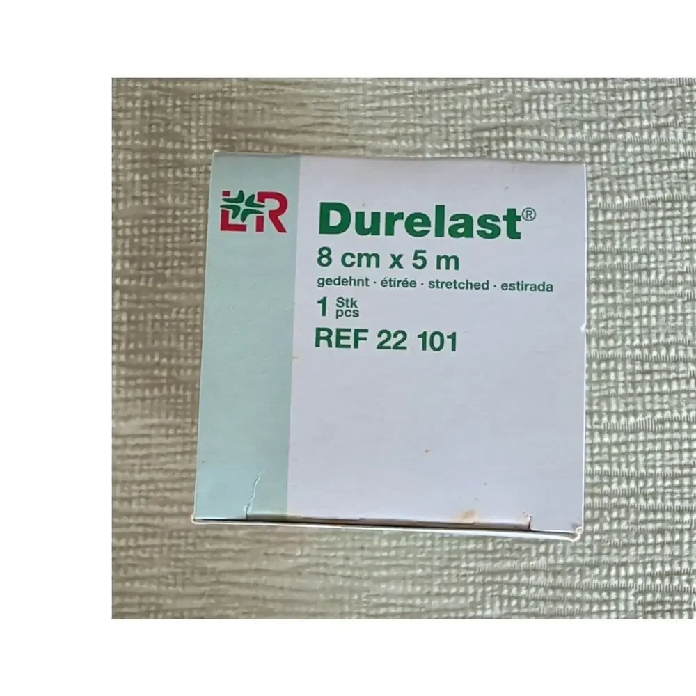Lohmann & Rauscher Durelast 8cm X 5m Stretch Bandage, Compression Ba...